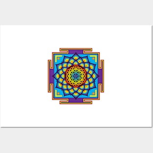 Flower of Life Mandala Posters and Art